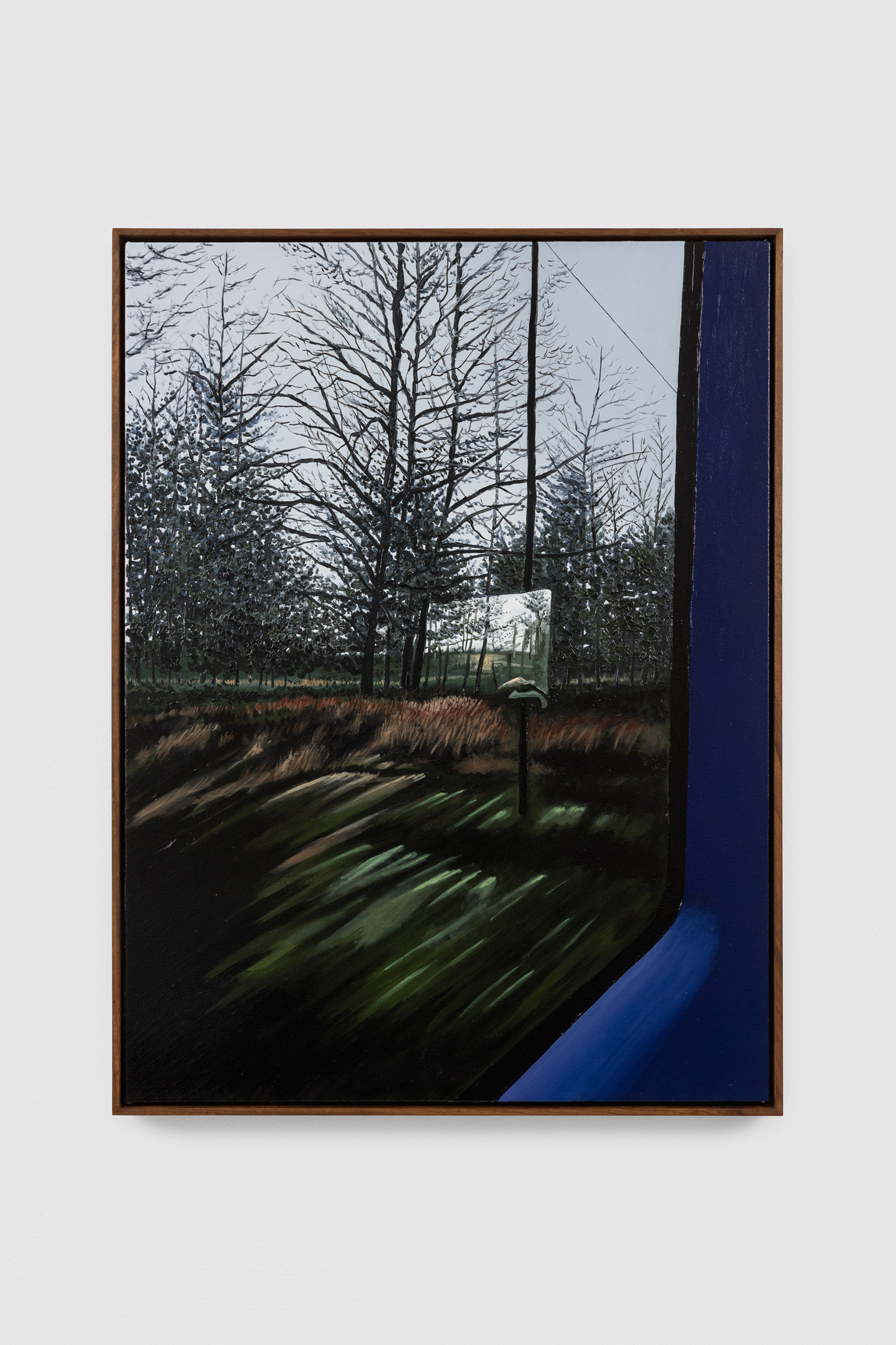 John Hodgkinson, <i>7/32</i>, 2025. Oil on canvas, 32 5/8 x 24 3/4 x 1 5/8 in (83 x 63 x 4 cm)